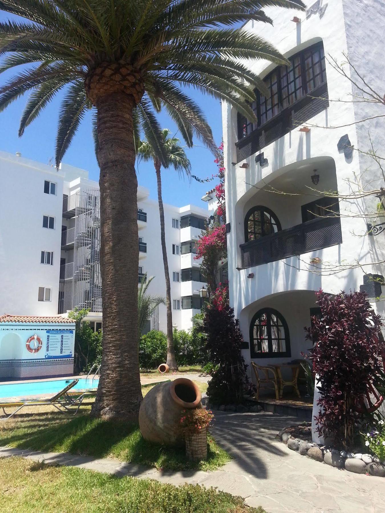 Apartamentos El Chaparral Playa del Inglés Exterior foto